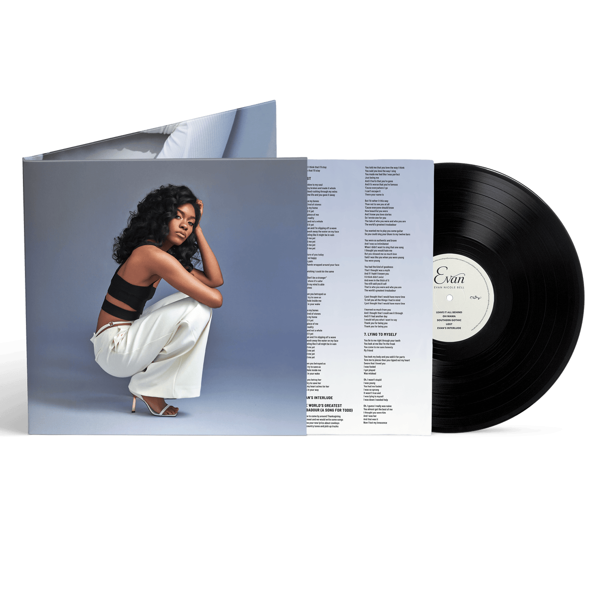 Evan – Deluxe Gatefold Vinyl LP (Pre-Order) - Evan Nicole Bell