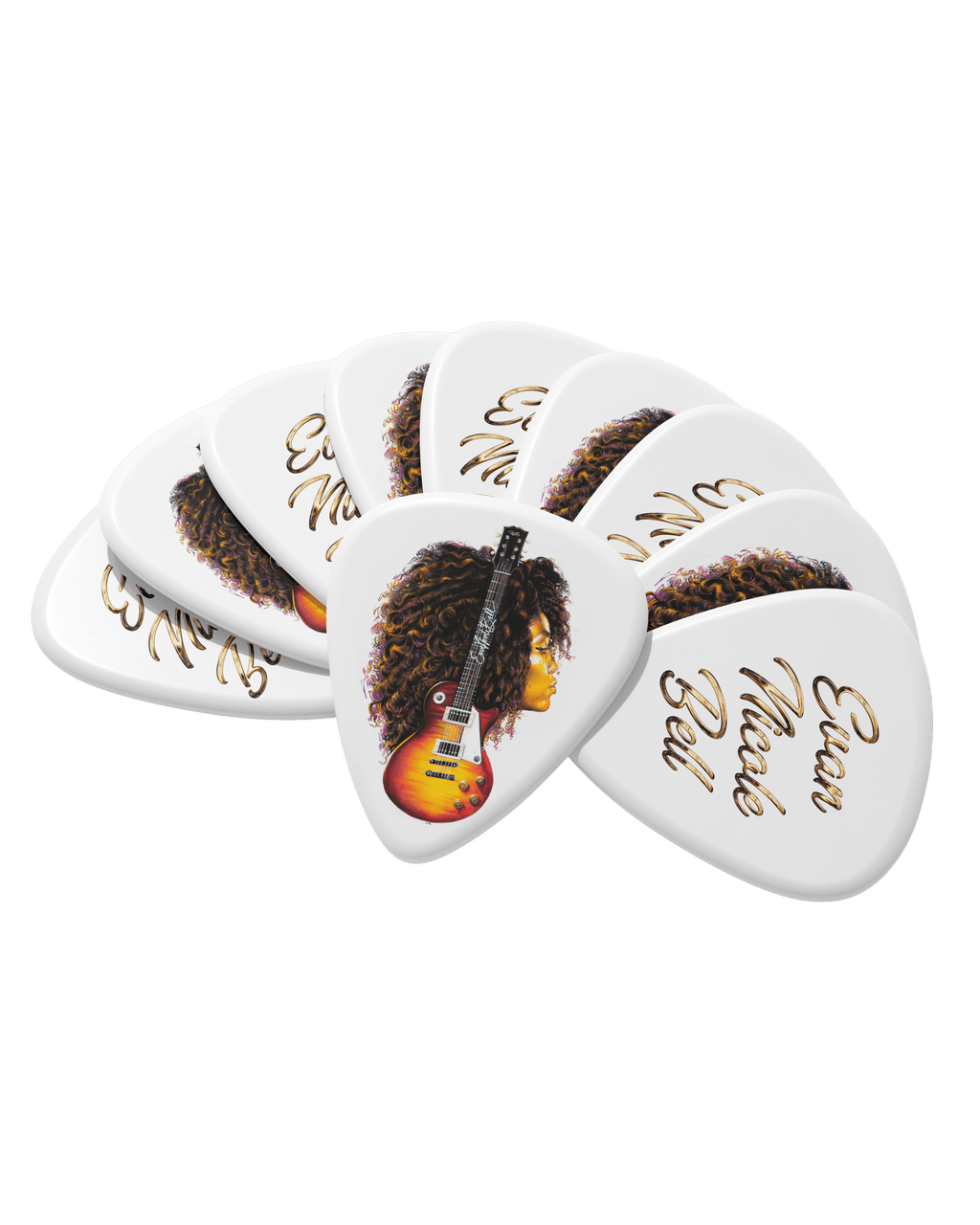Evan Nicole Bell Guitar Picks - Evan Nicole Bell