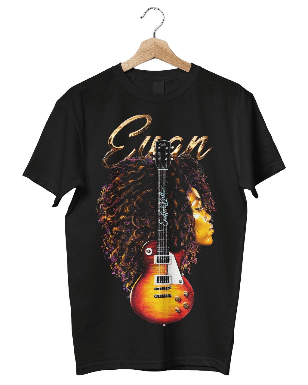Evan Nicole Bell Short Sleeve Tee (Black) - Evan Nicole Bell