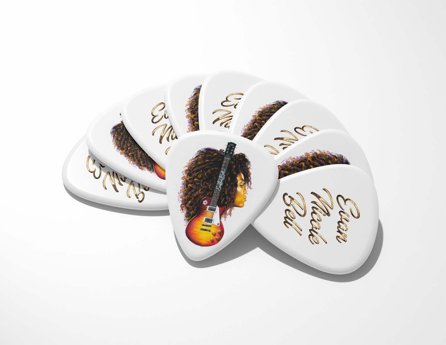 Evan Nicole Bell Guitar Picks (Pack of 8)